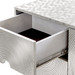 Randers 4-Drawer & 2-Door Cabinet, Nickel