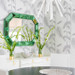 Romano Wall Mirror, Peridot Green