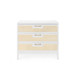 Astor 3-Drawer Side Table, Vanilla