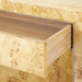 Sloane 1-Drawer Side Table, Burl
