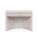 Sloane 1-Drawer Side Table, Light Gray Burl