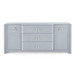 Audrey 3-Drawer & 2-Door Cabinet, Washed Winter Gray