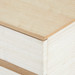 Simon 3-Drawer Side Table, Light Natural Shimmer