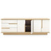Simon 3-Drawer & 4-Door Cabinet, Light Natural Shimmer