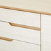 Simon 3-Drawer & 4-Door Cabinet, Light Natural Shimmer