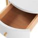 Bodrum Side Table, Vanilla