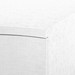 Bardot 3-Drawer Side Table, Chiffon White