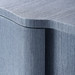 Bardot 3-Drawer Side Table, Navy Blue