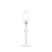 Sol Lamp Without Shade, Plaster White