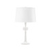Sol Lamp Without Shade, Plaster White
