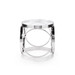 Stephen Side Table, Polished Nickel