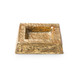 Square Bowl, Gold Leaf