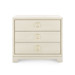 Stanford 3-Drawer Side Table, Blanched Oak