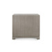 Stanford 3-Drawer Side Table, Taupe Gray