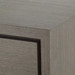 Stanford 3-Drawer Side Table, Taupe Gray