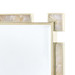 Thalia Mirror, Polished Brass and Rock Crystal