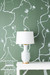 Thalia Lamp Without Shade, White Smoke