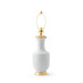 Thalia Lamp Without Shade, White Smoke