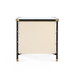 Toulon 3-Drawer Side Table, Black