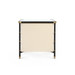 Toulon 3-Drawer Side Table, Black