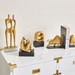 Union Statue, Gold Leaf