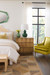 Vanessa 3-Drawer Side Table, Almond