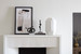 Vasa Large Vase, Ghost White