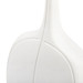Vence Medium Vase, Blanc de Chine and Dark Amber