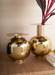 Vitale Medium Vase, Brass