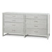 Vivian 8-Drawer, Soft Gray