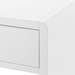 Benjamin 1-Drawer Side Table, White Pearl