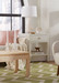 Benjamin 1-Drawer Side Table, White Pearl