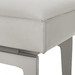 Winston Stool, Gray Leather