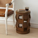 Zanzibar Stool/Side Table, Desert Brown