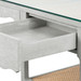 Arianna Desk, Soft Gray
