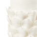Jasmine Lamp with Shade 17-inch White Linen, with Gold, Blanc de Chine