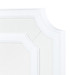 Olivia Queen Headboard With Ryder Bed Frame, Soft White, Vanilla