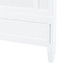 Olivia King Headboard With Ryder Bed Frame, Soft White, Vanilla