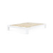 Olivia King Headboard With Ryder Bed Frame, Soft White, Vanilla