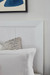 Patricia King Headboard With Ryder Bed Frame, Vanilla