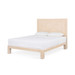 Patricia King Headboard With Ryder Bed Frame, Sand