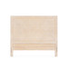 Patricia King Headboard With Ryder Bed Frame, Sand