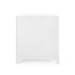 Bergamo 3-Drawer Side Table, White Pearl