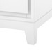 Bergamo 3-Drawer Side Table, White Pearl