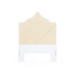 Victoria Twin Headboard With Ryder Bed Frame, Natural Twill, Vanilla