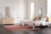 Victoria Twin Headboard With Ryder Bed Frame, Natural Twill, Vanilla