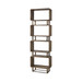 Verra Etagere, Antique Brass and Dark Bronze
