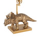 Titus Lamp Without Shade, Antique Brass