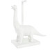 Bruno Lamp Without Shade, Plaster White
