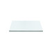 Ethan 3-Drawer Side Table Glass Top, Clear